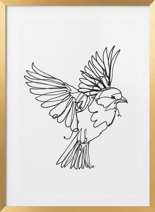 If You're a Bird Framed Art Wall Decor