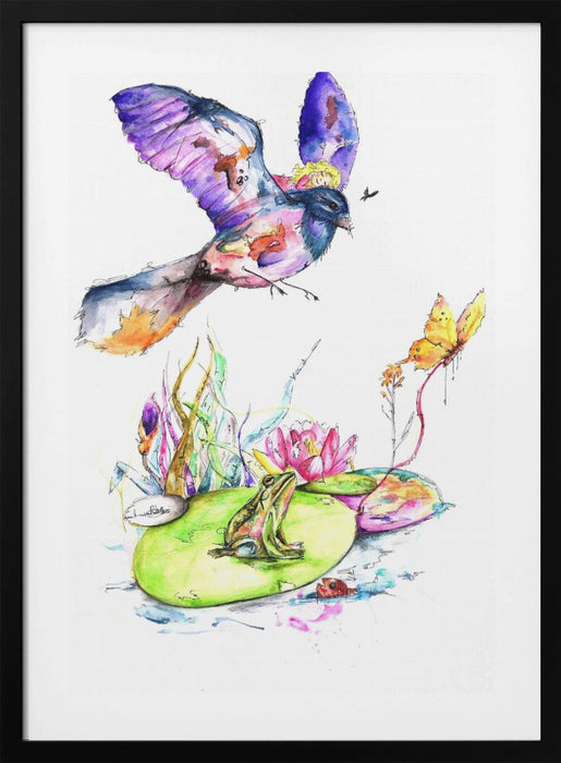 Thumbelina Framed Art Wall Decor