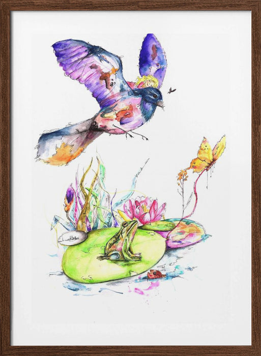 Thumbelina Framed Art Wall Decor