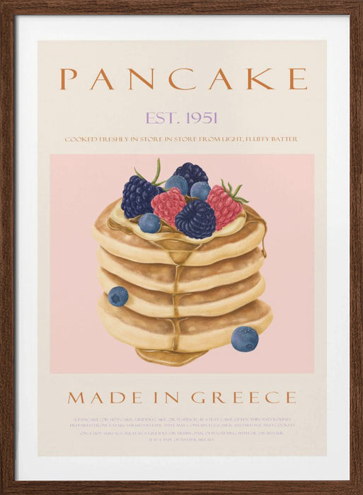 Pancakes Est. 1951 Framed Art Wall Decor