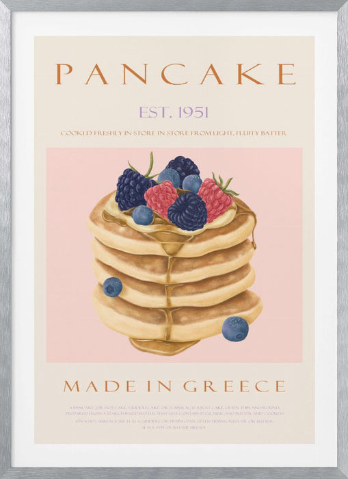 Pancakes Est. 1951 Framed Art Wall Decor