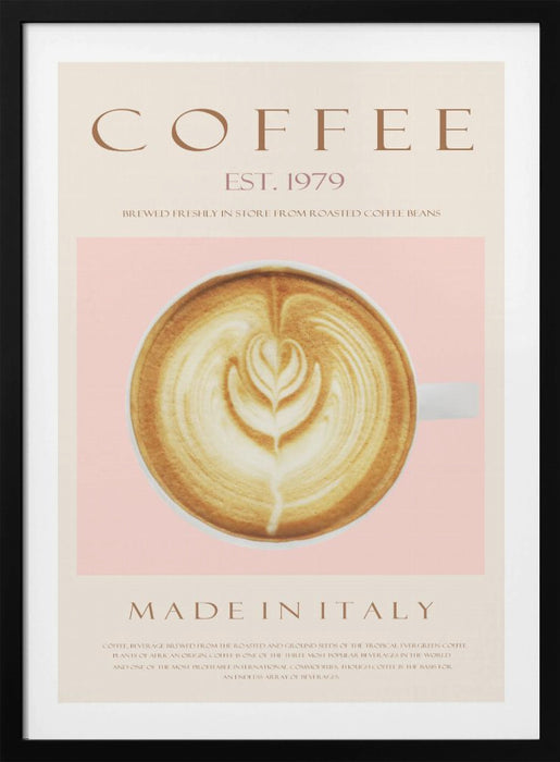 Coffee Est. 1979 Framed Art Wall Decor