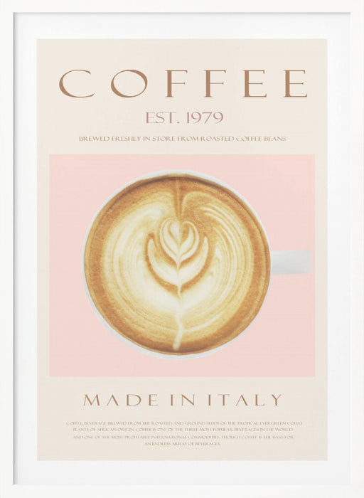 Coffee Est. 1979 Framed Art Wall Decor