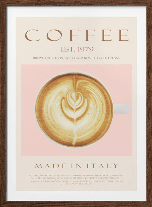 Coffee Est. 1979 Framed Art Wall Decor