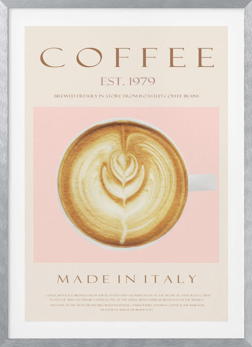 Coffee Est. 1979 Framed Art Wall Decor