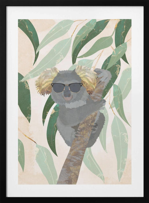 Cool Koala Framed Art Modern Wall Decor