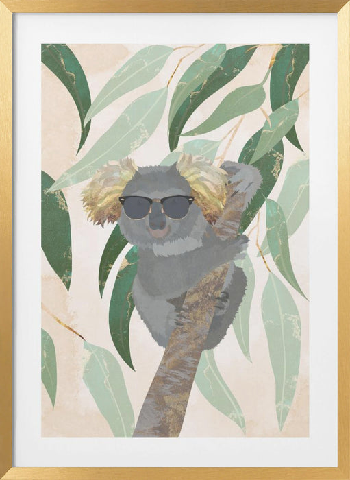 Cool Koala Framed Art Modern Wall Decor