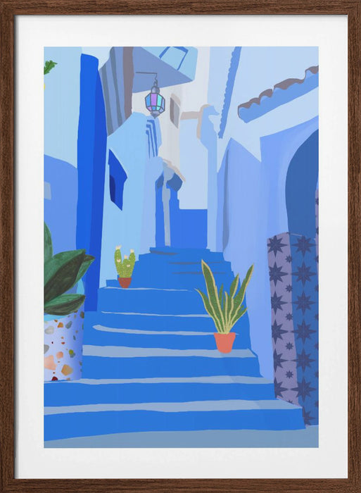 Morocco Framed Art Modern Wall Decor