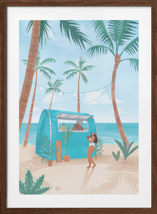 Summer Framed Art Wall Decor