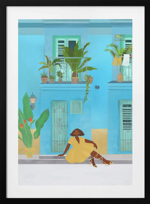 Cuba Framed Art Modern Wall Decor