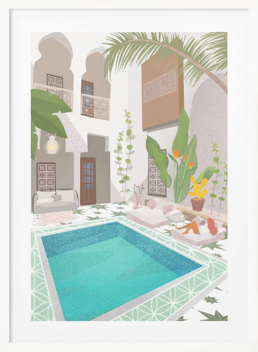 Riad Framed Art Modern Wall Decor