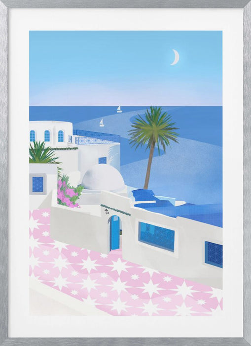 Tunis Framed Art Modern Wall Decor