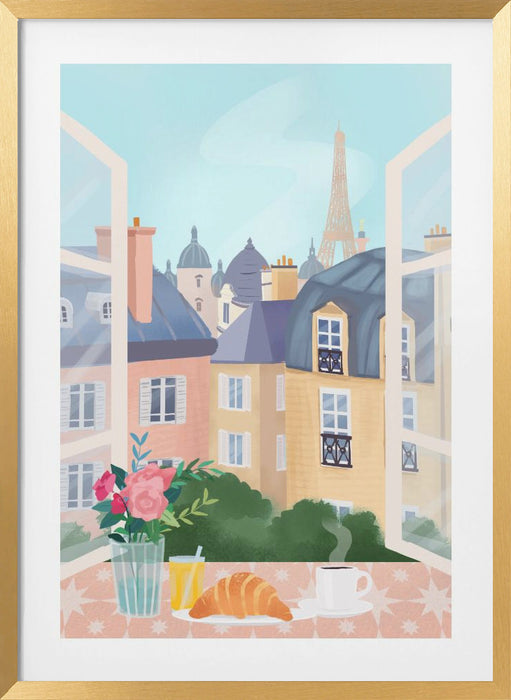 Paris Framed Art Modern Wall Decor