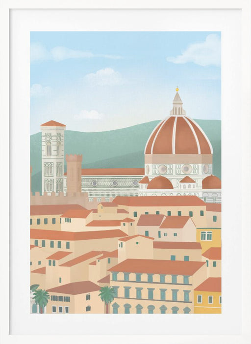 Florence Framed Art Modern Wall Decor