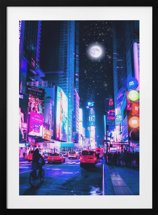 Moon City Framed Art Wall Decor