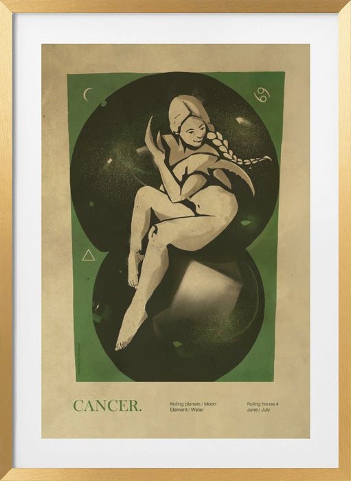 Cancer print Framed Art Wall Decor