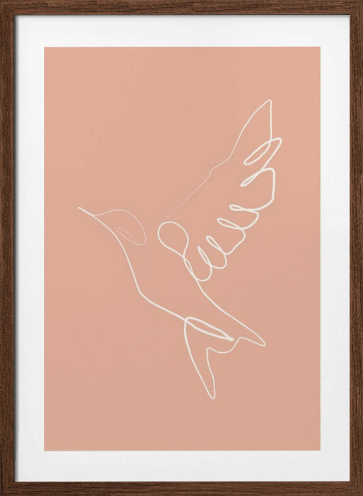 Bird Framed Art Modern Wall Decor