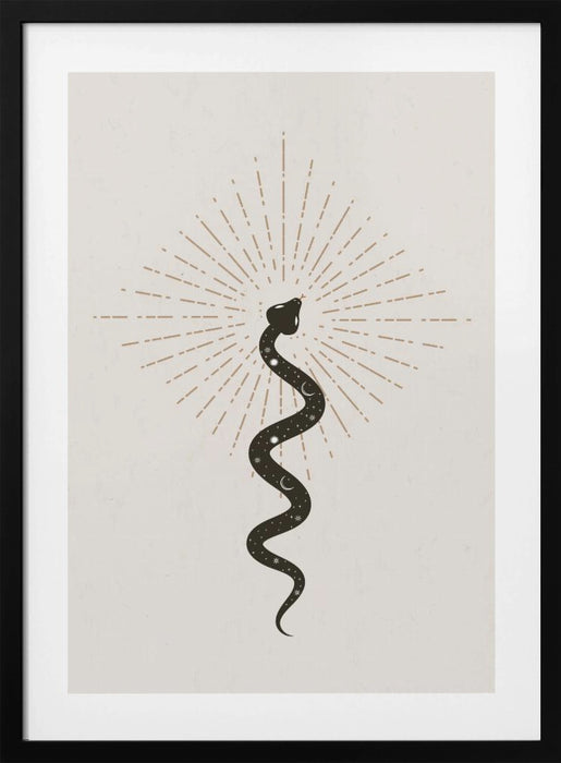 Spirit Serpent Framed Art Wall Decor