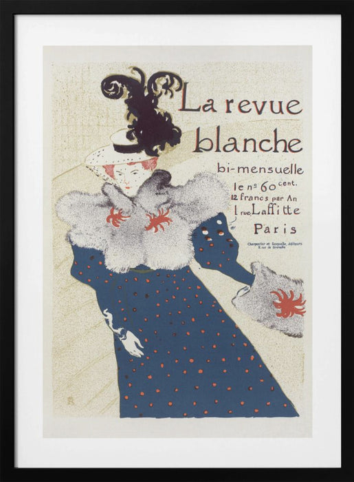 La Revue Blanche (1897) Framed Art Wall Decor