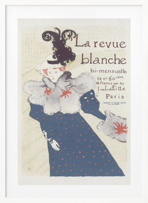 La Revue Blanche (1897) Framed Art Wall Decor