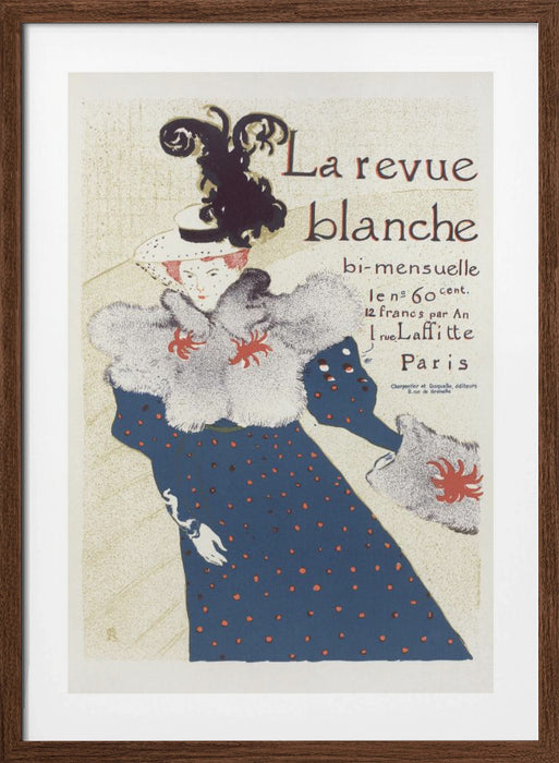 La Revue Blanche (1897) Framed Art Wall Decor