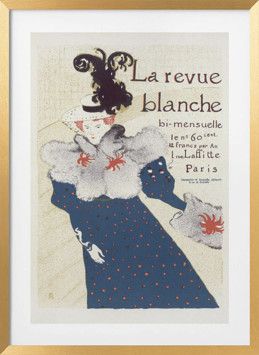 La Revue Blanche (1897) Framed Art Wall Decor