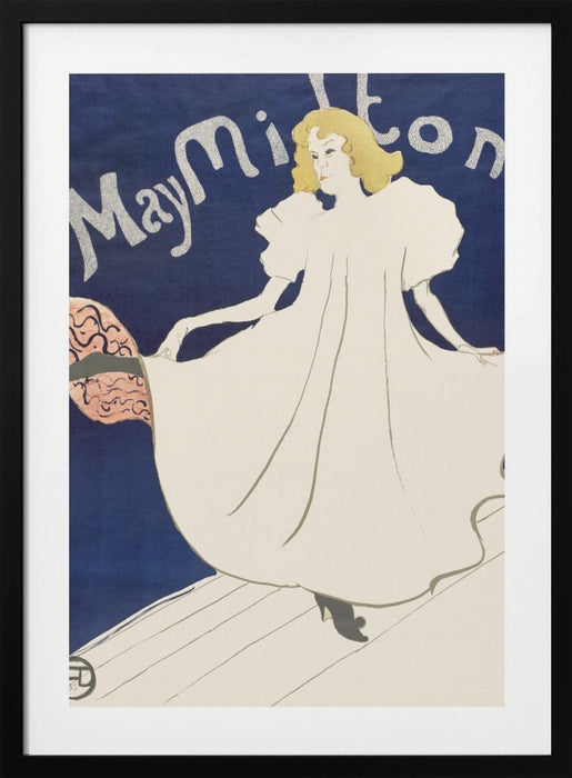 May Milton Poster(1895) Framed Art Modern Wall Decor