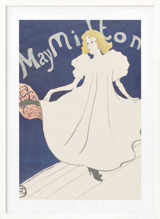 May Milton Poster(1895) Framed Art Modern Wall Decor