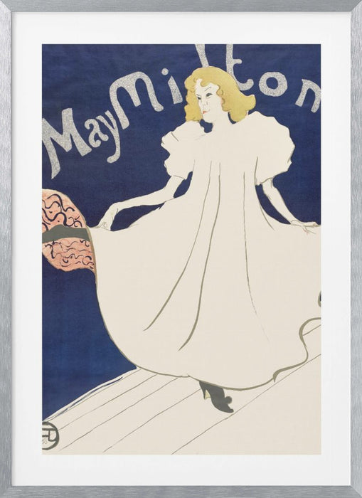 May Milton Poster(1895) Framed Art Modern Wall Decor