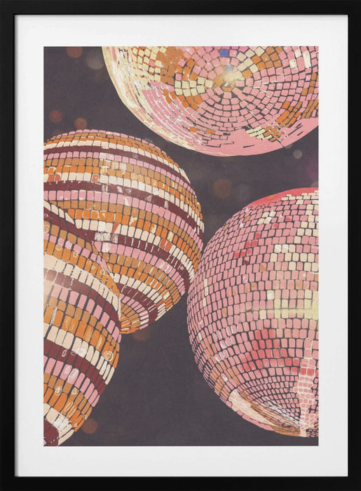 Disco balls Framed Art Wall Decor