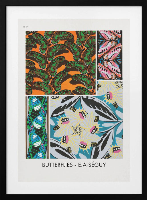 Butterflies 17 Framed Art Wall Decor