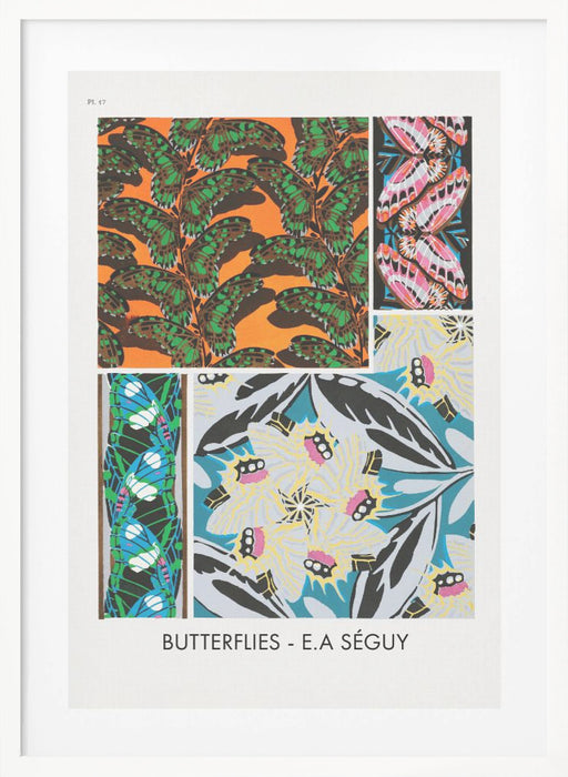 Butterflies 17 Framed Art Wall Decor