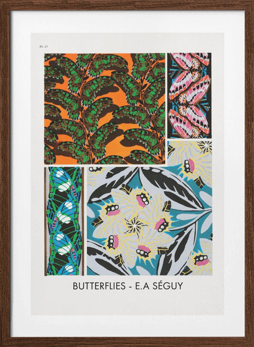 Butterflies 17 Framed Art Wall Decor