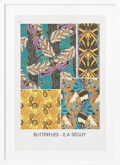 Butterflies 20 Framed Art Wall Decor