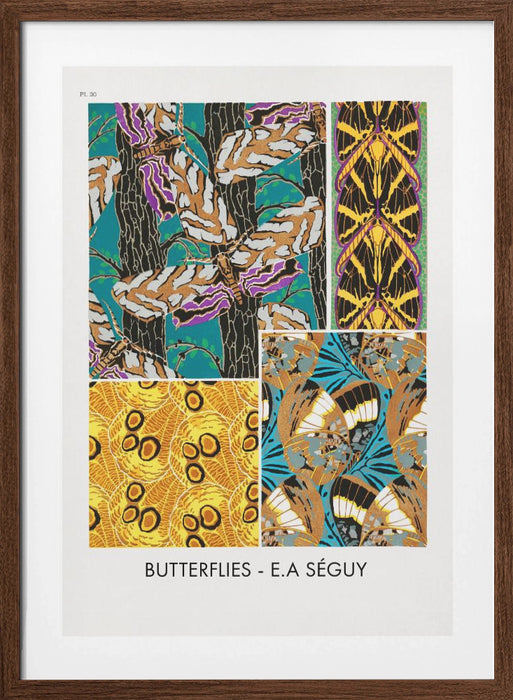 Butterflies 20 Framed Art Wall Decor