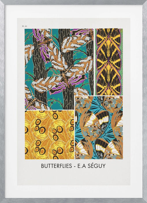 Butterflies 20 Framed Art Wall Decor