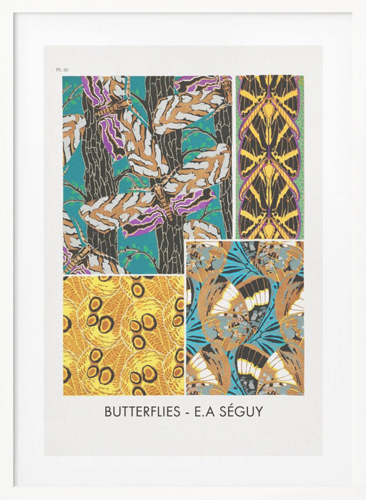 Butterflies 20 Framed Art Wall Decor