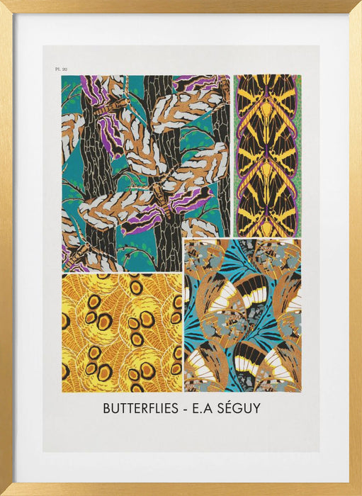 Butterflies 20 Framed Art Wall Decor