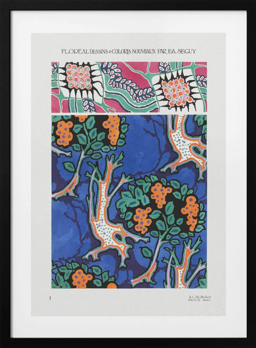 Pattern 02 Framed Art Wall Decor