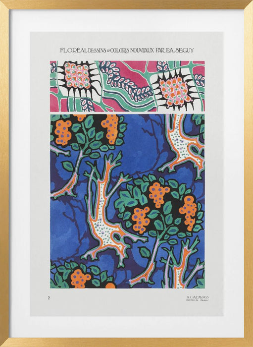 Pattern 02 Framed Art Wall Decor