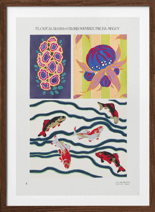 Pattern 06 Framed Art Wall Decor