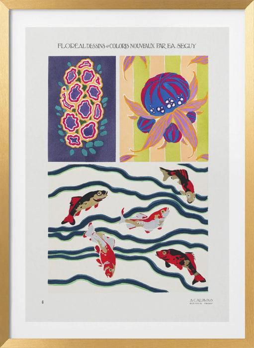 Pattern 06 Framed Art Wall Decor