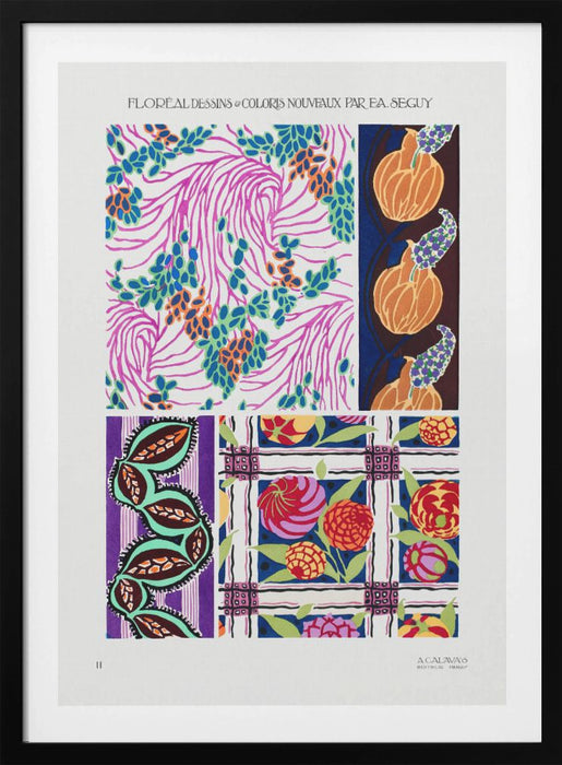 Pattern 11 Framed Art Wall Decor