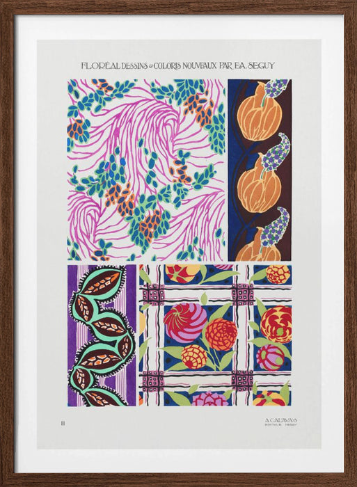 Pattern 11 Framed Art Wall Decor