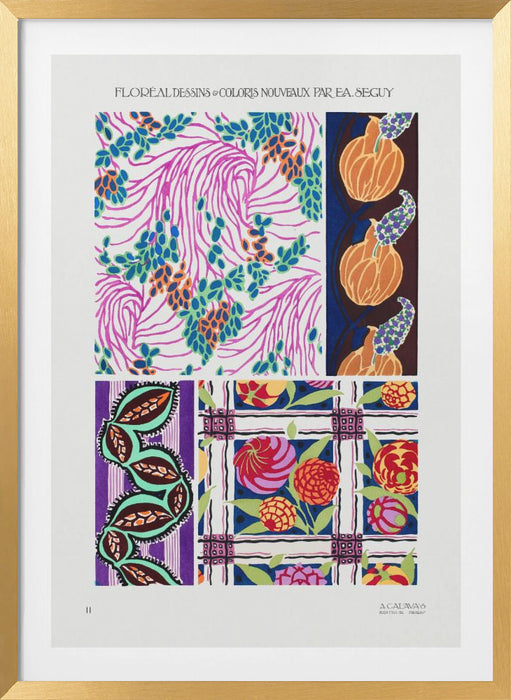 Pattern 11 Framed Art Wall Decor