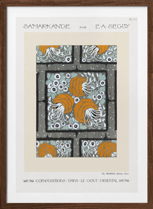 Samarkande 1 Framed Art Wall Decor