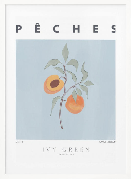 Peaches Framed Art Modern Wall Decor