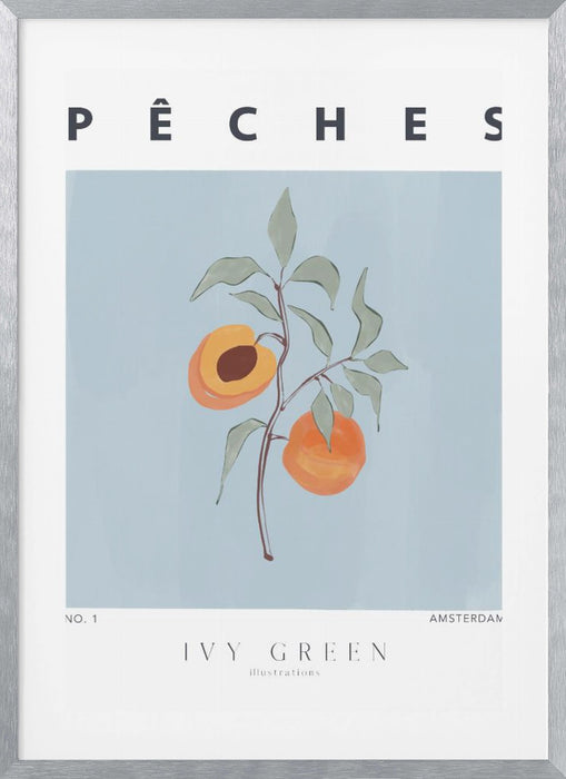 Peaches Framed Art Modern Wall Decor