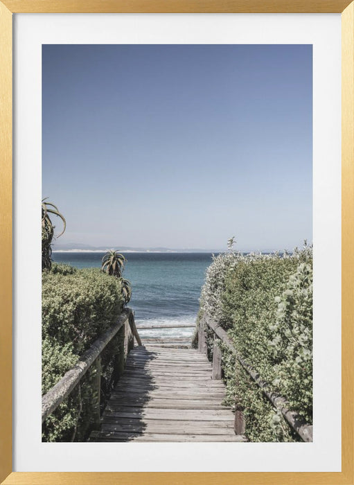 Bay Walk Framed Art Modern Wall Decor