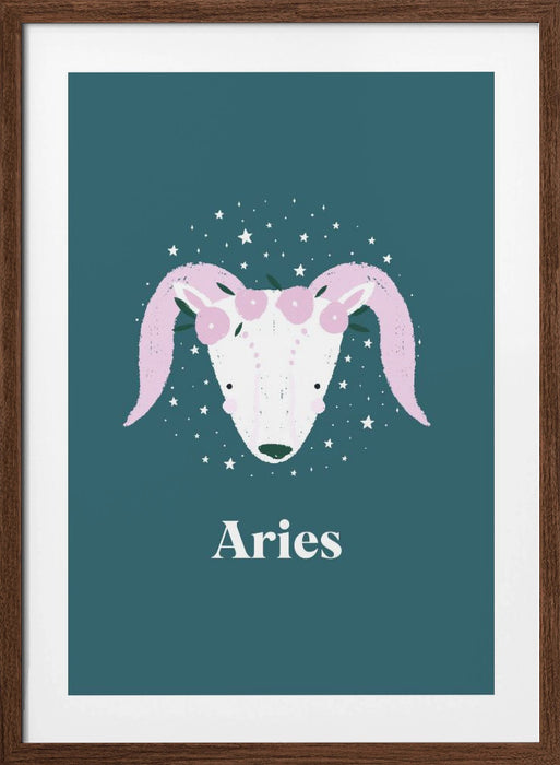 Aries Framed Art Wall Decor